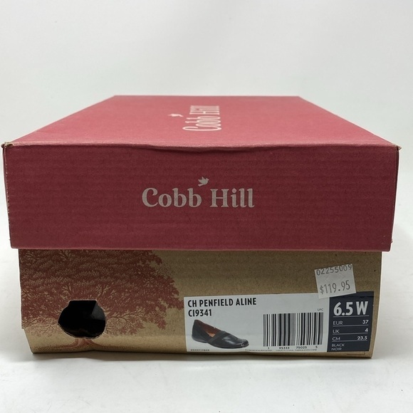 Cobb Hill Penfield A Line Casual Black Leather Slip-On (Women's) WIDE - Picture 7 of 7